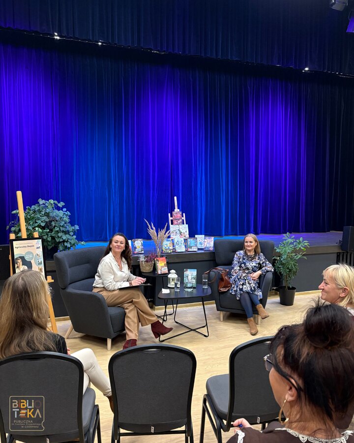 Relacja ze spotkania autorskiego z Agnieszką Olejnik