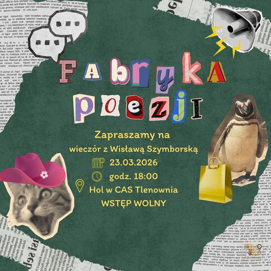 Fabryka poezji - wieczór z Wisławą Szymborską