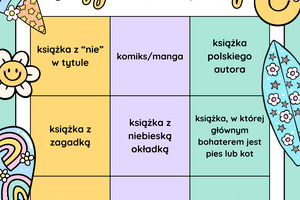 Wakacyjne Książkowe Bingo - podsumowanie